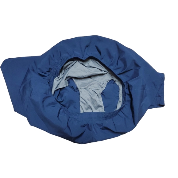 Nike Dri-Fit Mens Navy Blue Athletic Workout Running Short 4" - Picture 2 of 7